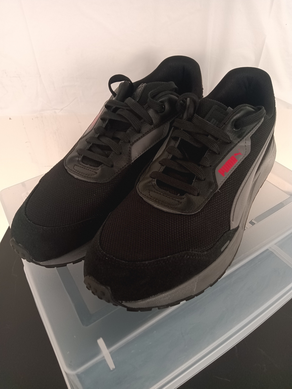Puma Men's Black Athletic Sneakers